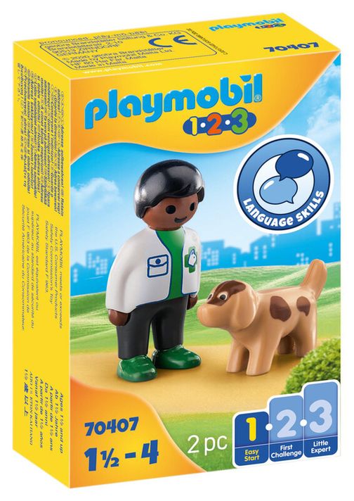 PLAYMOBIL - Zvěrolékař se psem