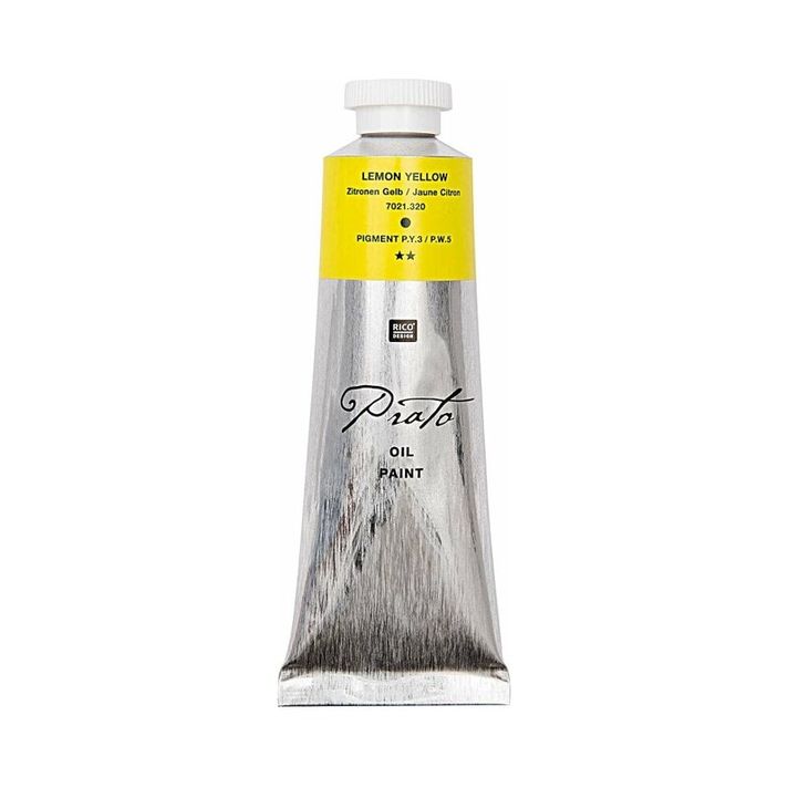 PRATO  - RI olejová barva 60 ml, Lemon Yellow