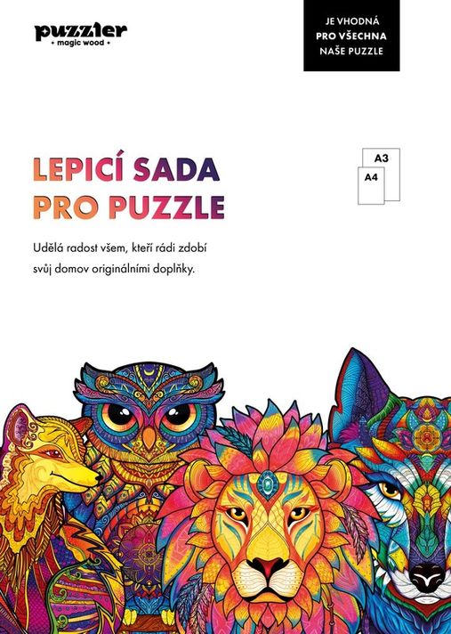 PUZZLER - Lepicí Sada Pro Puzzle