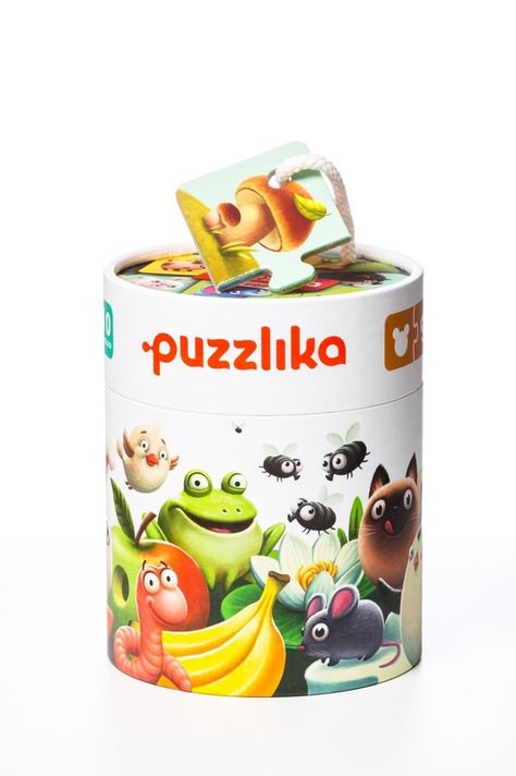 PUZZLIKA - 12992 Moje jídlo - naučné puzzle 20 dílků