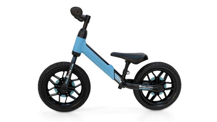 QPLAY - Odrážedlo Spark Blue, věk 3 - 6 let, do 30 kg