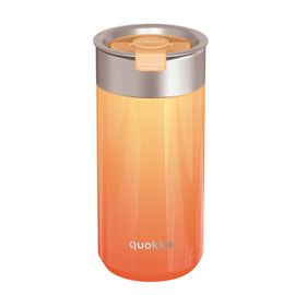 QUOKKA - Boost, Nerezový termohrnek se sítkem APRICOT ORANGE, 400ml, 40081