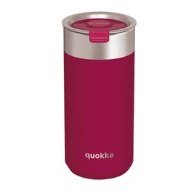 QUOKKA - Boost, Nerezový termohrnek se sítkem MAROON, 400ml, 40076