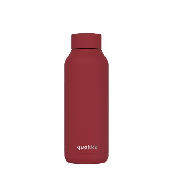 QUOKKA - Nerezová láhev / termoska FIREBRICK RED, 510ml, 11996