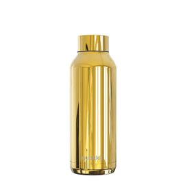 QUOKKA - Nerezová láhev / termoska SLEEK GOLD, 510ml, 57501