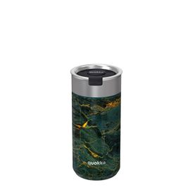 QUOKKA - Nerezový termohrnek se sítkem GREENSTONE, 400ml, 40073