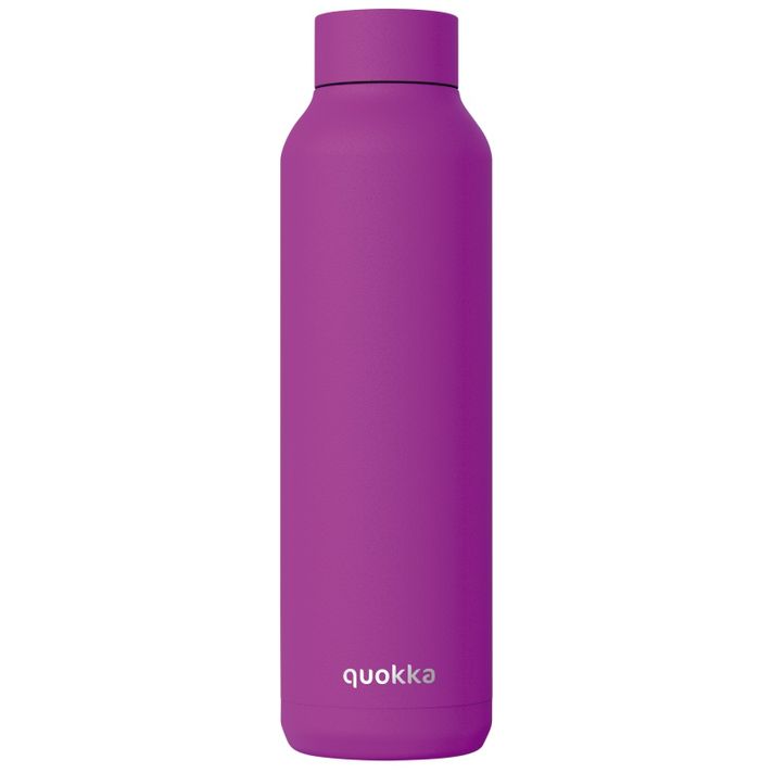 QUOKKA - Nerezová láhev / termoska PURPLE, 850ml, 40214