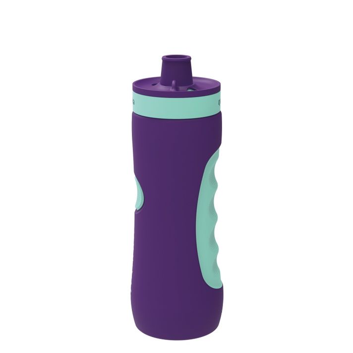 QUOKKA - SWEAT Sportovní plastová láhev AQUA VIOLET 680ml, 06972