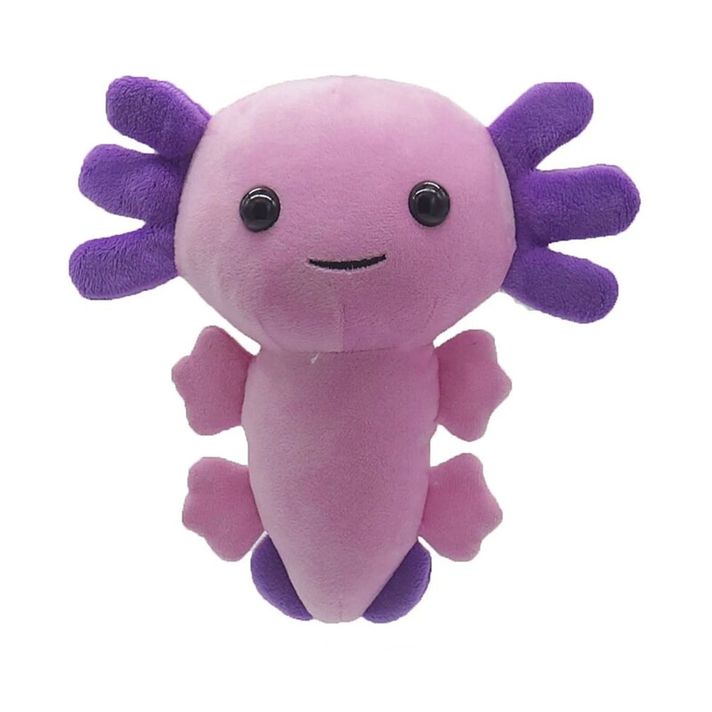 COZY NOXXIEZ - Axolotl fialový -  plyšový vodní dráček 21 cm