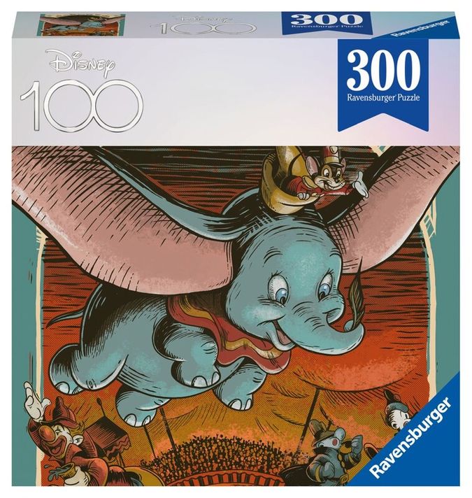 RAVENSBURGER - Disney 100 let: dumbo 300 dílků