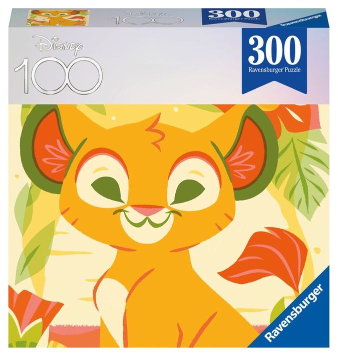 RAVENSBURGER - Disney 100 let: lví král 300 dílků