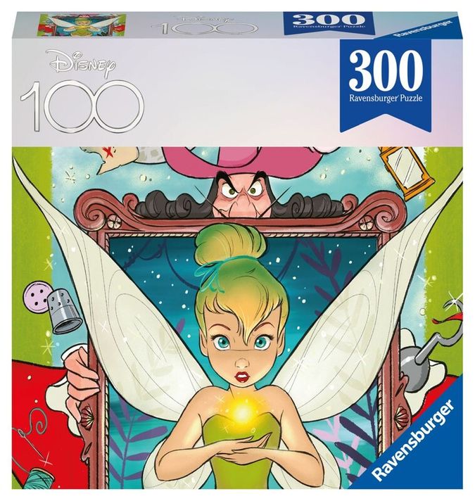 RAVENSBURGER - Disney 100 let: víla zvonilka 300 dílků