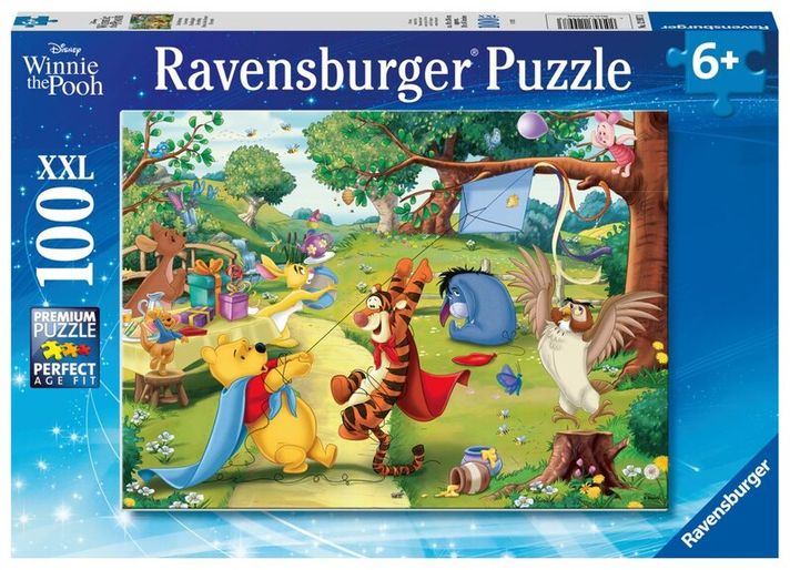 RAVENSBURGER - Disney: Medvídek Pú 100 dílků