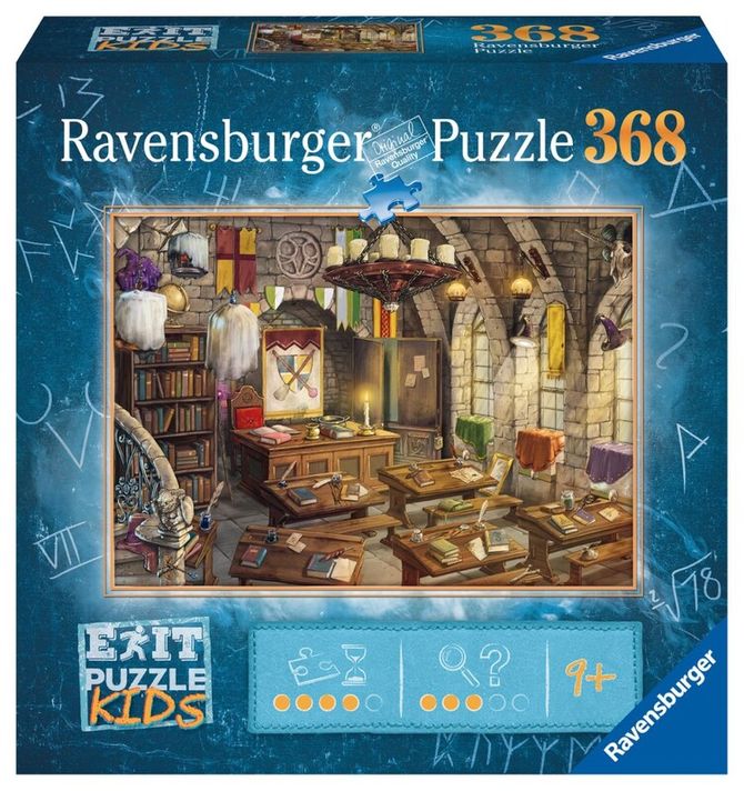 RAVENSBURGER - Exit KIDS Puzzle: Kouzelnická škola 368 dílků