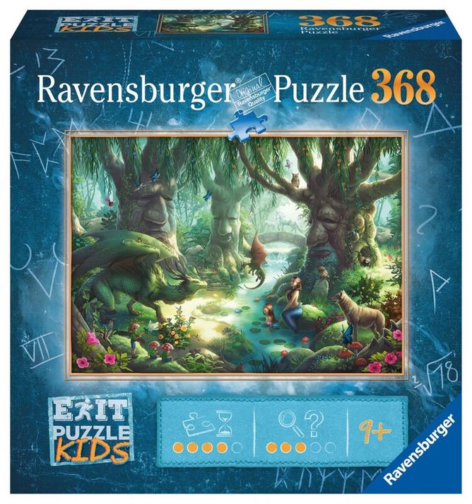 RAVENSBURGER - Exit Kids Puzzle: V Magickém Lese 368 Dílků