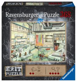 RAVENSBURGER - Exit Puzzle: Laboratoř 368 Dílků