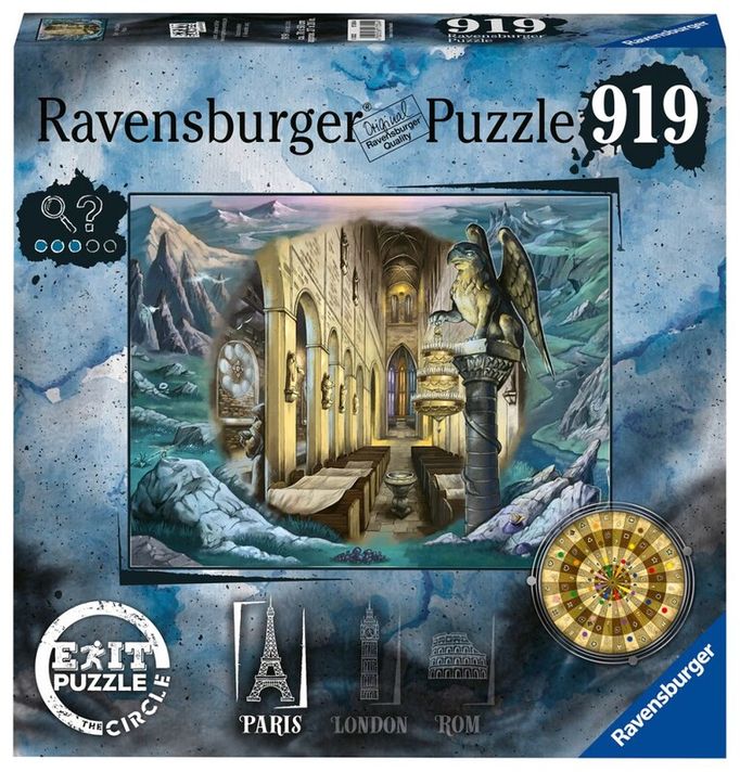 RAVENSBURGER - EXIT Puzzle - The Circle: V Paříži 920 dílků