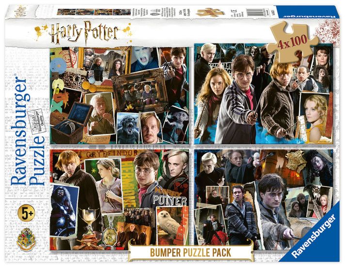 RAVENSBURGER - Harry Potter set 4x100 dílků