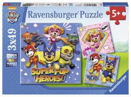 RAVENSBURGER - Tlapková Patrola 3x49 dílků