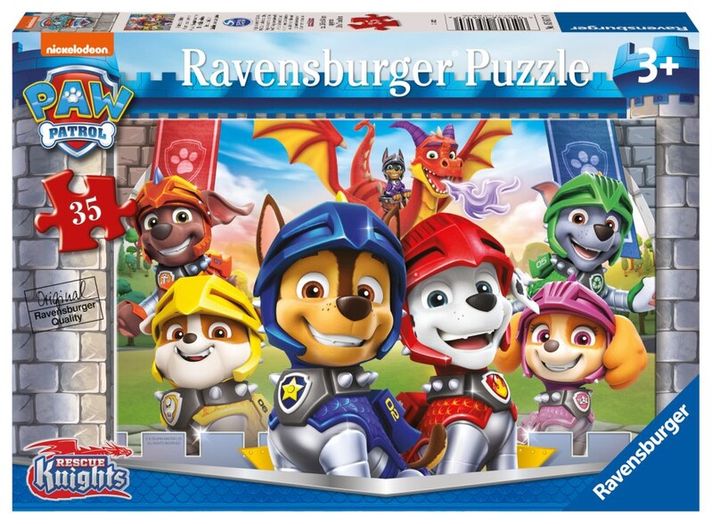 RAVENSBURGER - Tlapková patrola: Hrdinští psi 35 dílků