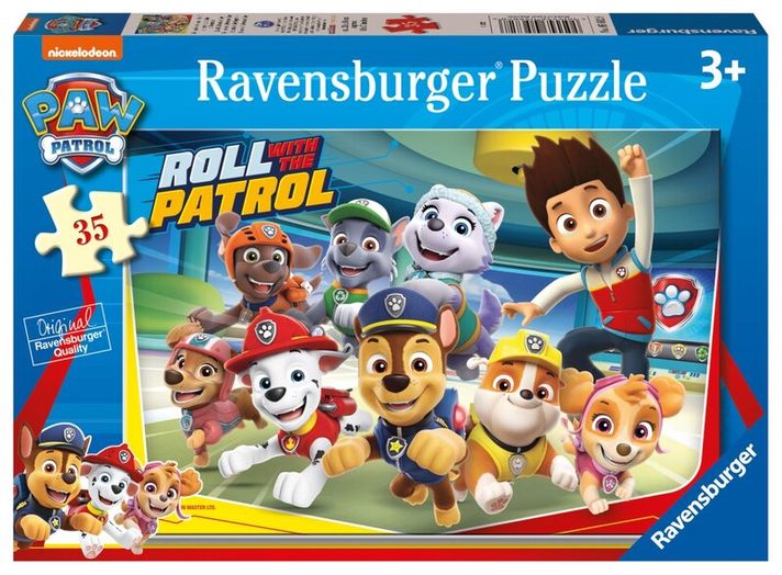 RAVENSBURGER - Tlapková patrola: silná jednotka 35 dílků