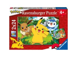 RAVENSBURGER - Pokémon 2x24 dílků