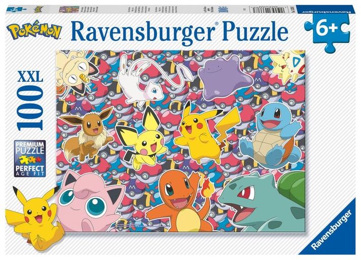 RAVENSBURGER - Pokémoni 100 dílků