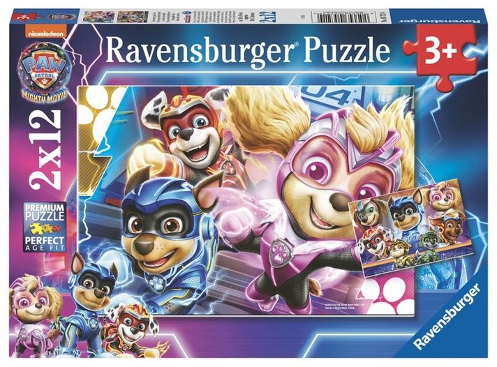 RAVENSBURGER - Tlapková patrola ve velkofilmu 2x12 dílků