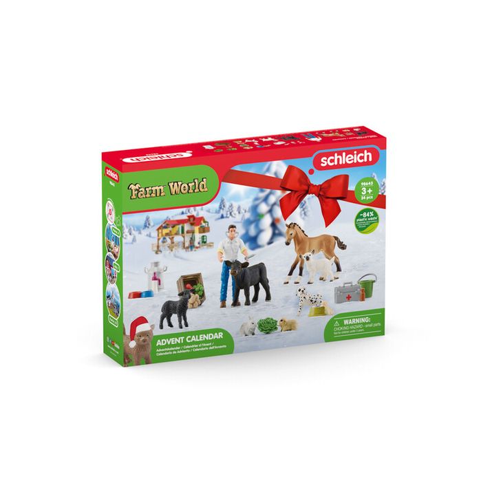 SCHLEICH - Adventní kalendář Schleich 2 - Domácí zvířata