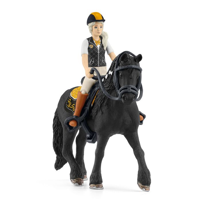 SCHLEICH - Blondýna Tori a kůň Princess