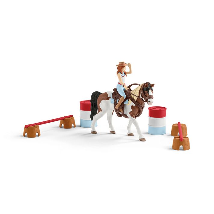 SCHLEICH - Hannah a jezdecká sada na western