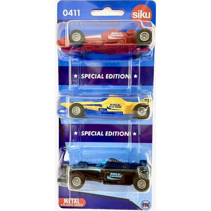 SIKU - Blister set - závodní formule set, 3 ks