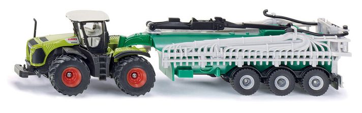 SIKU - Farmer - Traktor Claas Xerion s cisternou, 1:87