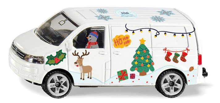 SIKU - Style my - skládací model VW T5 Snowman bílý