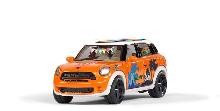 SIKU - Style my - skládací model MINI Countryman s nálepkami