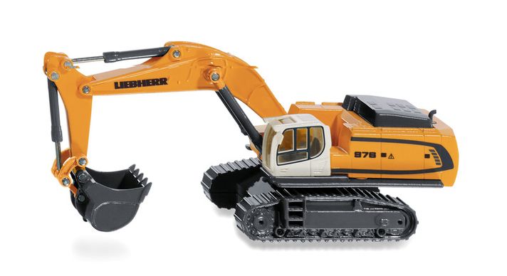 SIKU - Super - Hydraulický bagr Liebherr, měřítko 1:87