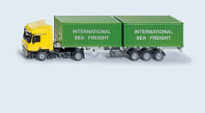 SIKU - Super - LKW kamion se 2 kontejnery