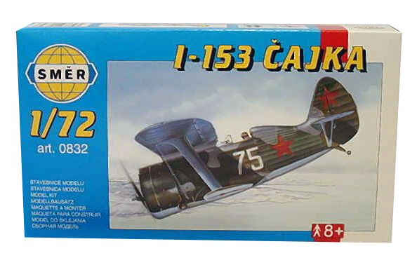 SMĚR - MODELY - Polikarpov I-153 Čajka  1:72