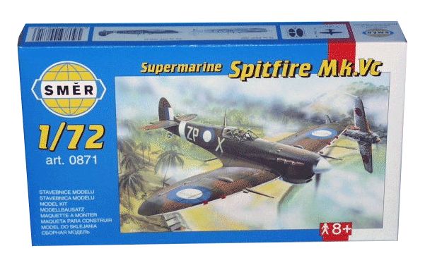 SMĚR - MODELY - Supermarine Spitfire MK.Vc  1:72