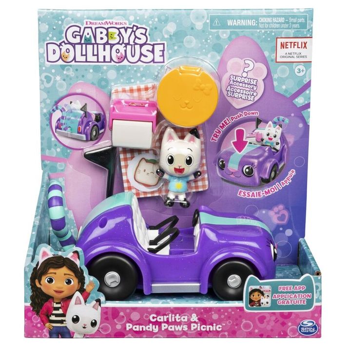 SPIN MASTER - Gabby'S Dollhouse Vozidlo S Figurkou