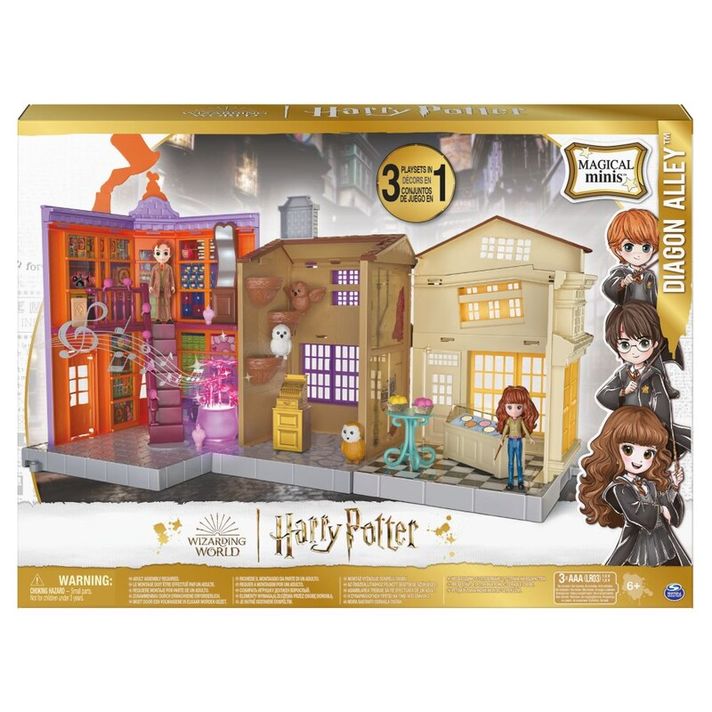 SPIN MASTER - Harry Potter Hrací Sada Příčná Ulice S Figurkami