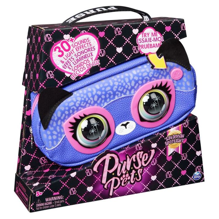 SPIN MASTER - Purse Pets Interaktivní Ledvinka Gepard