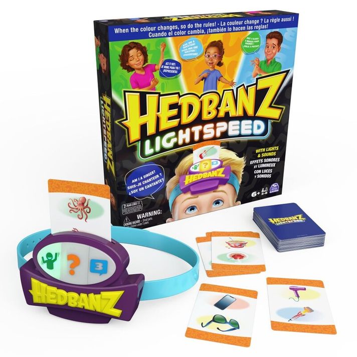 SPIN MASTER - Smg Hedbanz lightspeed