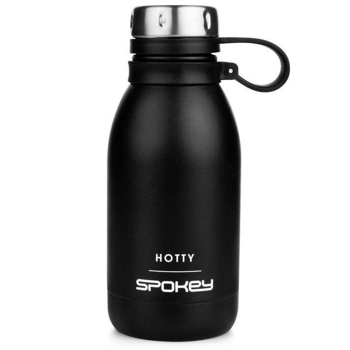 SPOKEY - HOTTY Termoláhev, ocel, 0,55 l, černá