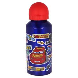 STOR - Hliníková láhev na pití DISNEY CARS Stickers, 400ml, 41234