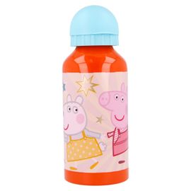 STOR - Hliníková láhev na pití PEPPA PIG, 400ml, 41234