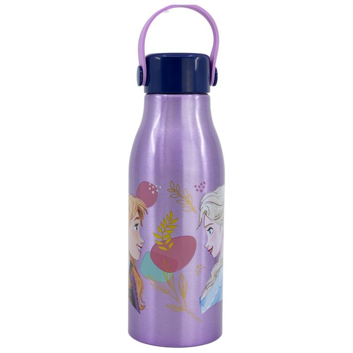 STOR - Hliníková láhev s rukojetí DISNEY FROZEN, 760ml, 74261