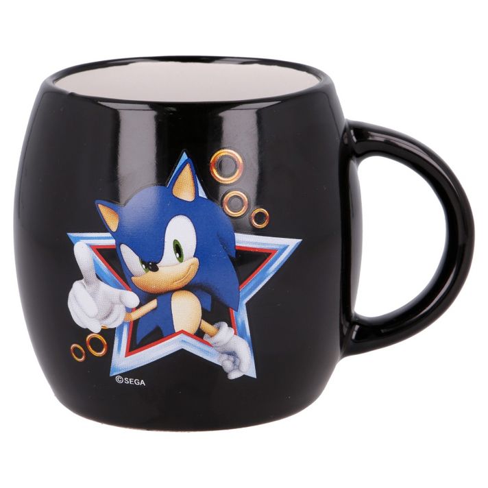 STOR - Keramický hrnek JEŽKO SONIC, 380ml, 00499