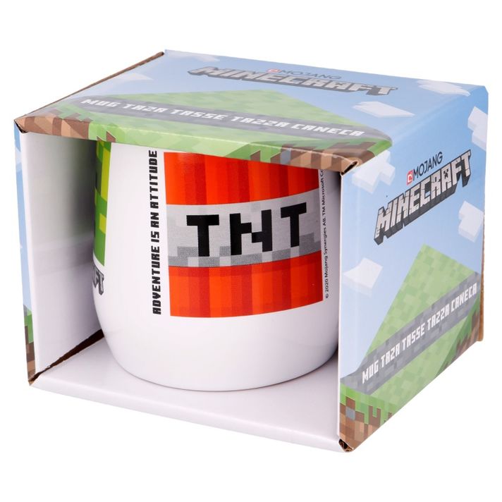 STOR - Keramický hrnek Minecraft, 360ml, 00450