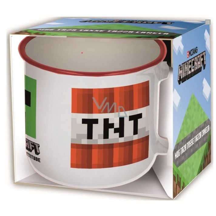 STOR - Keramický hrnek MINECRAFT, 400ml, 00448